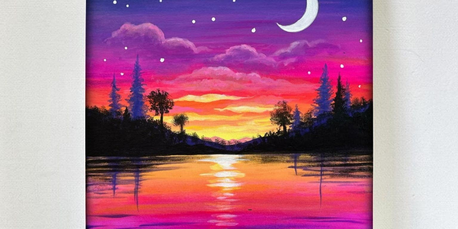 Starlit Sunset - Painting Class