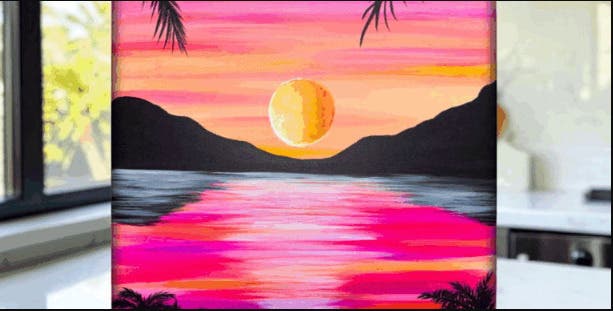 Twilight Glow -  Painting Class
