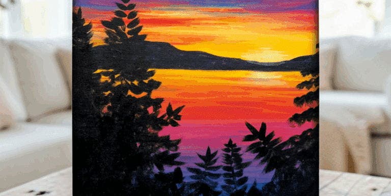 Luminous Dusk - Painting Class