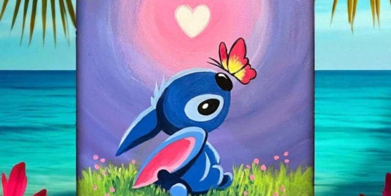 Ohana Kisses– All Ages Paint/Pizza Party