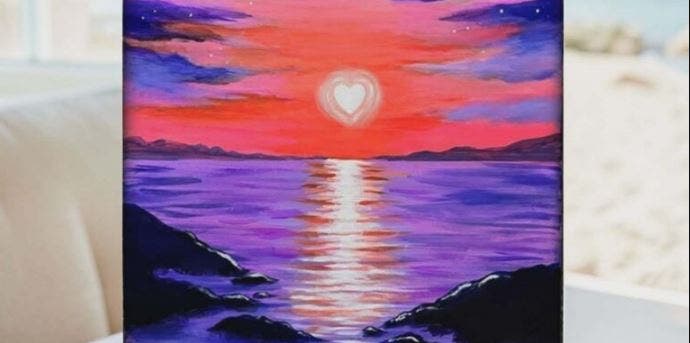 Luminous Tide  - Painting Class
