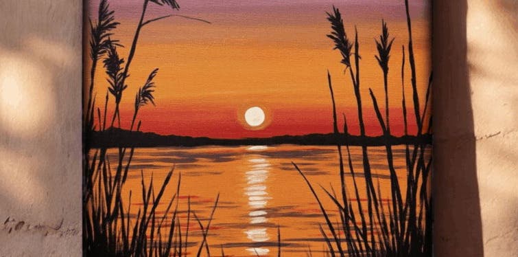 Tranquil Horizon - Painting Class