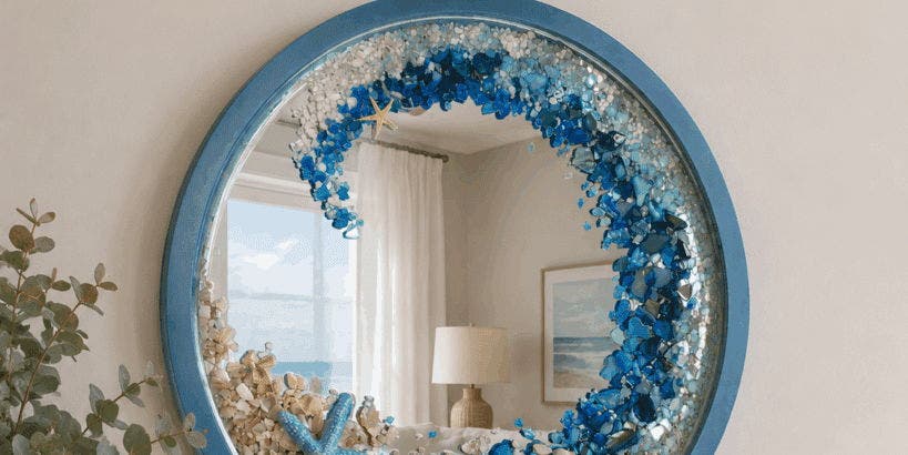 Coastal Reflection Resin Mirror