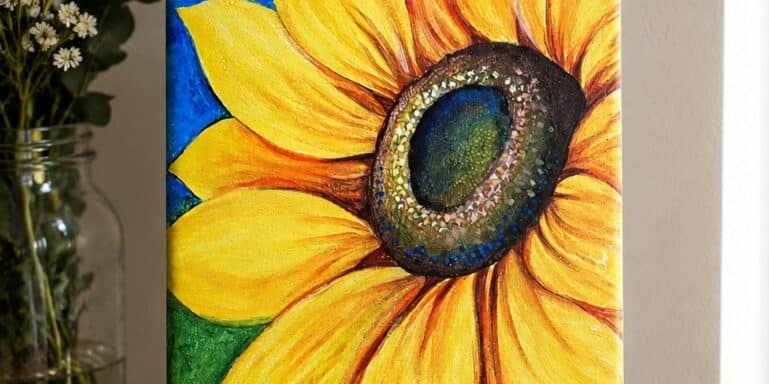 Golden Radiance - Painting Class