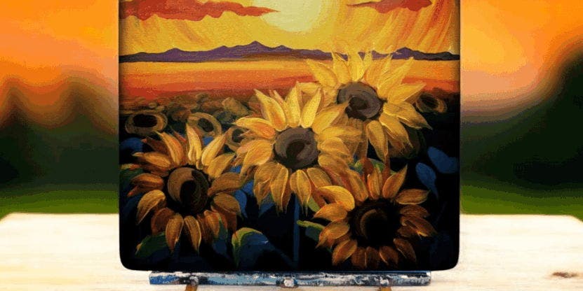 Sunflower Meadow - Painting Class