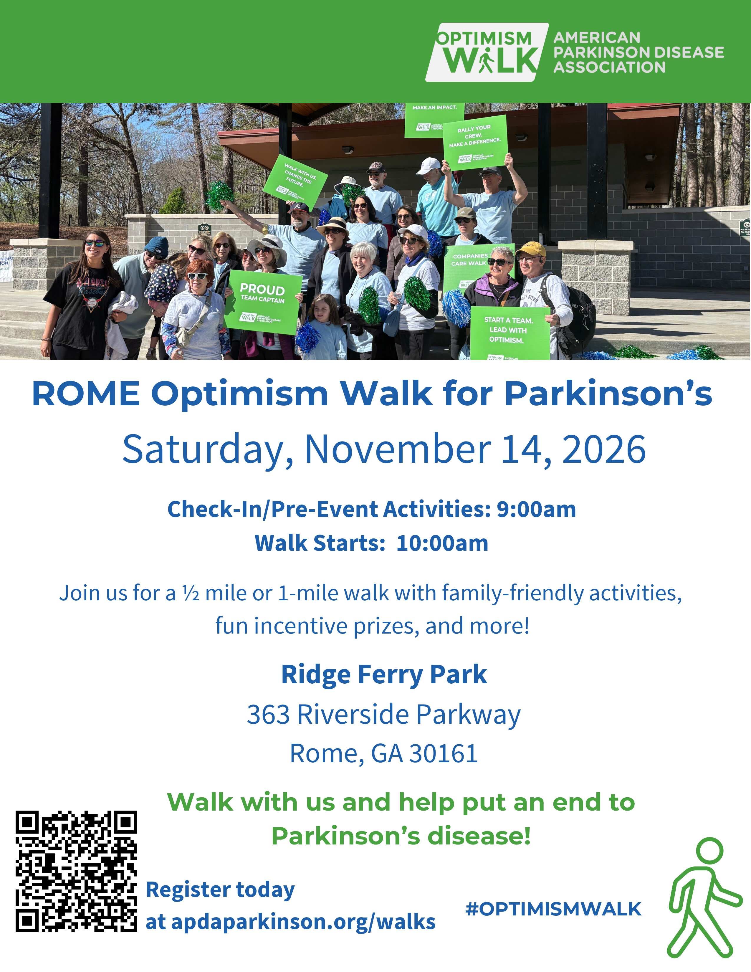 APDA Optimism Walk for Parkinson's 
