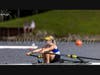 Ella Ahearn racing in her single scull