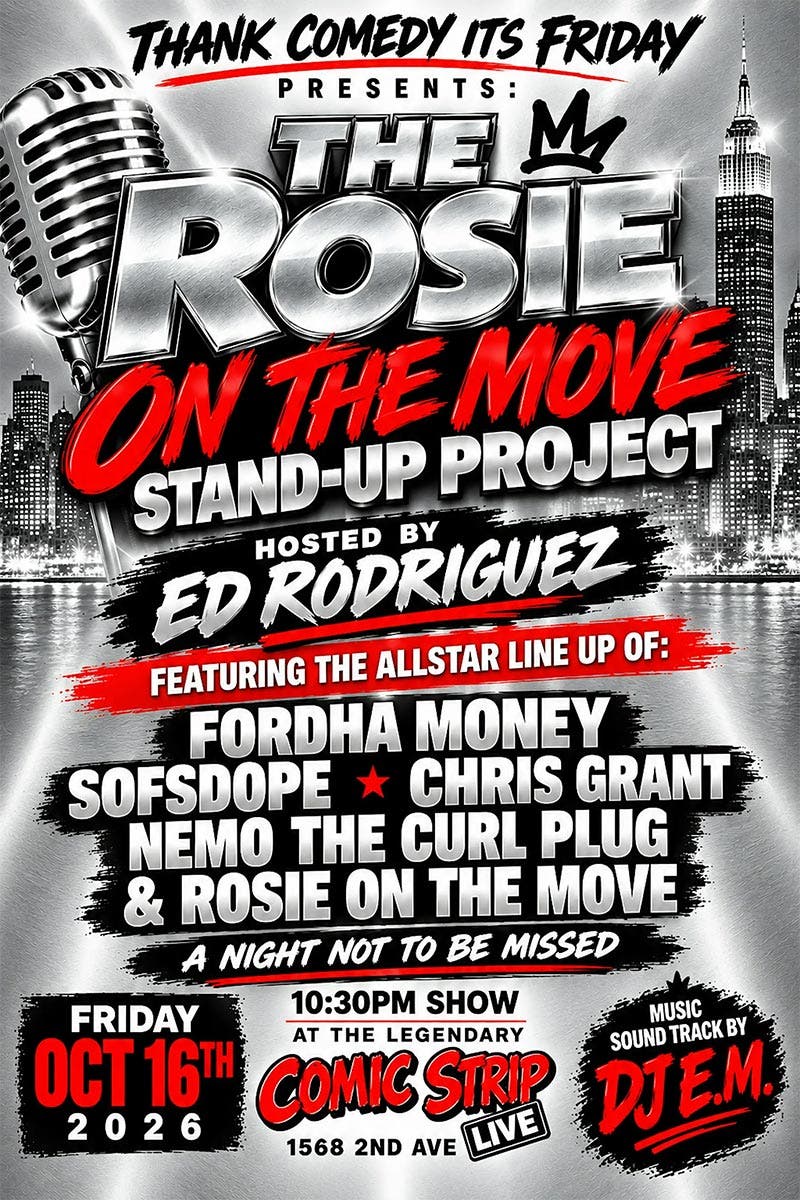 Thank Comedy It's Friday @ Comic Strip Live
