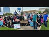Large Group photo during Democracy Is Not For Sale Protest on May 21, 2022