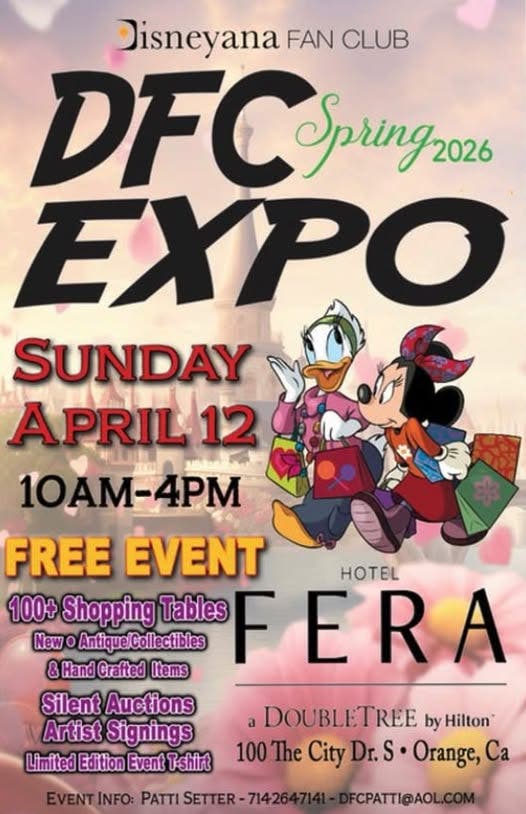 Disneyana Fan Club DFC Spring 2026 Expo