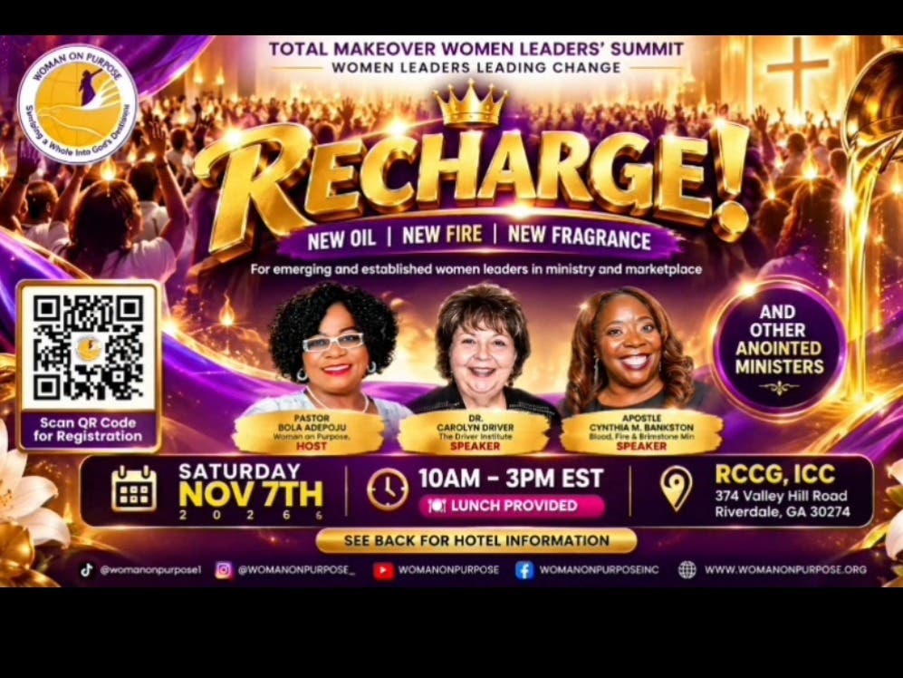 Recharge! Total Makeover Women Leaders' Summit