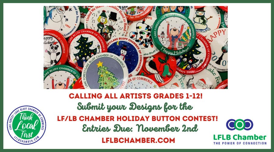 Chamber Annual Holiday Button Design Contest