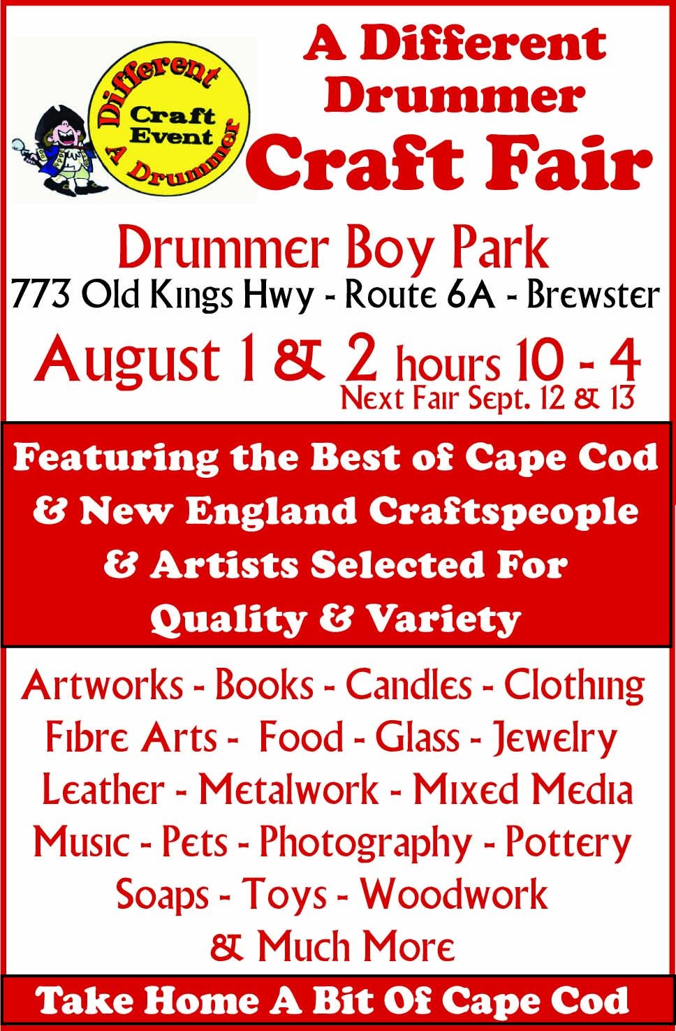 A Different Drummer Craft Fair