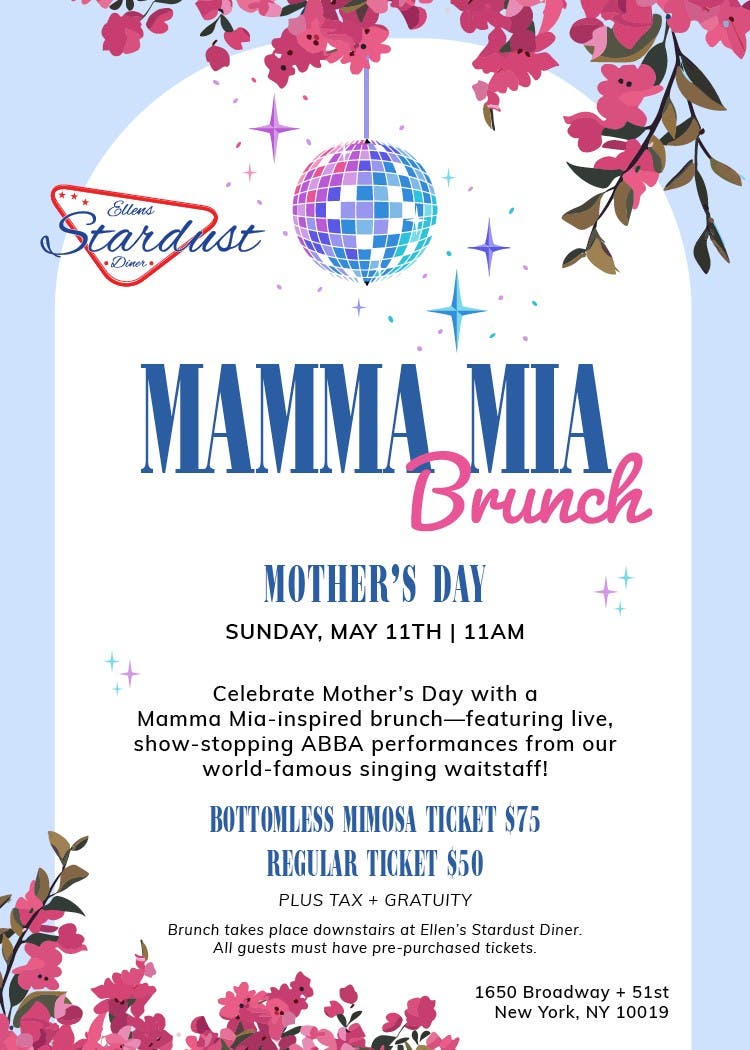 Mamma Mia Mother’s Day Brunch