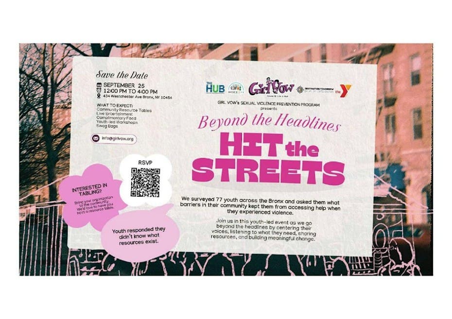 Girl Vow’s “Beyond the Headlines: Hit the Streets” Event