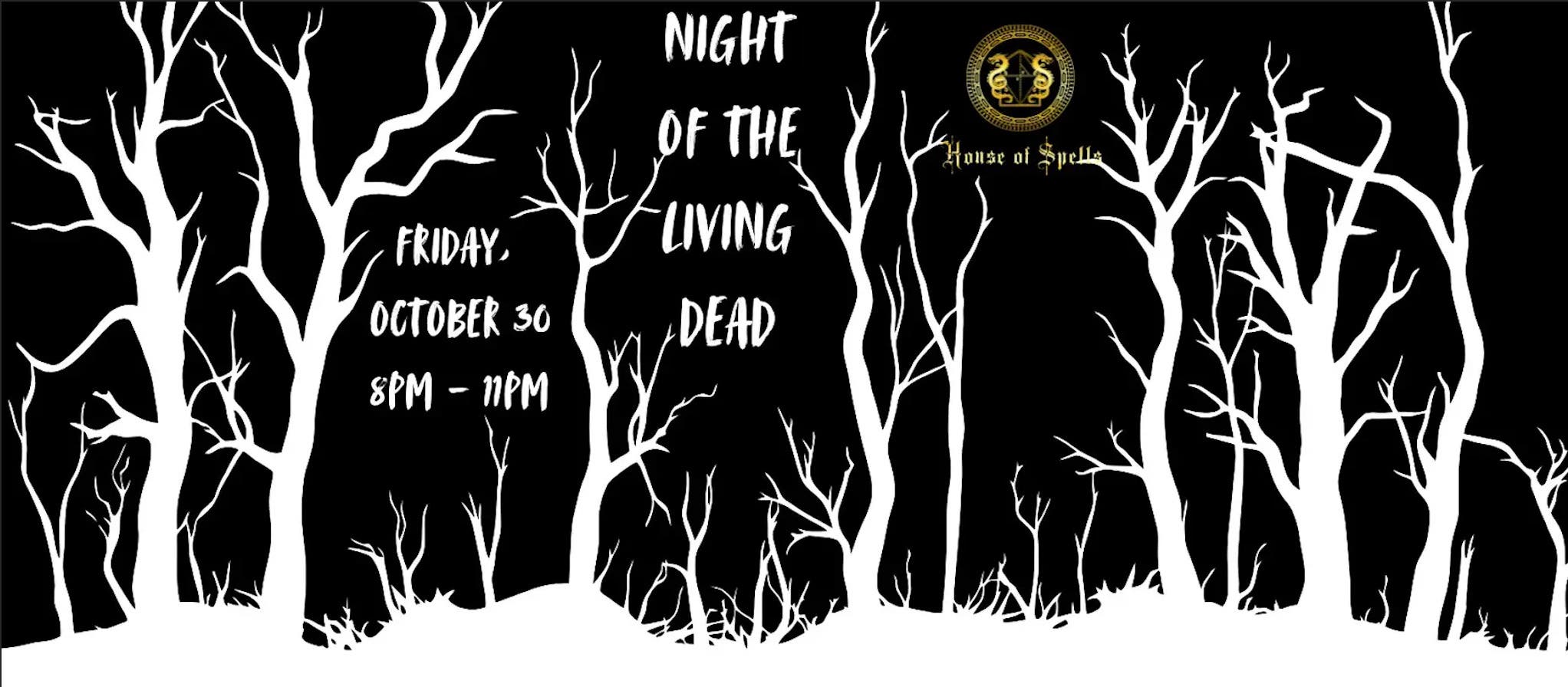 Halloween Horror Screening at House of Spells: Night of the Living Dead