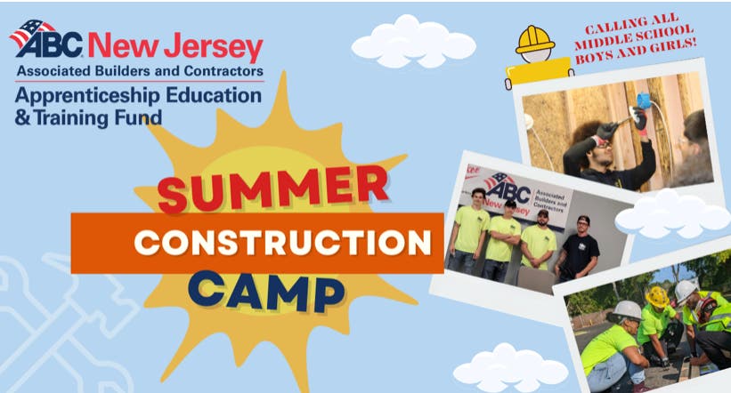 ABC-NJ Hosts Construction Camp for Middle School Kids