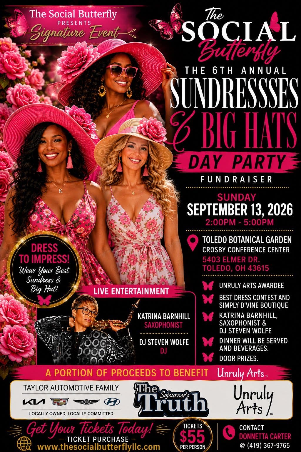 The 6th Annual Sundresses & Big Hats Day Party