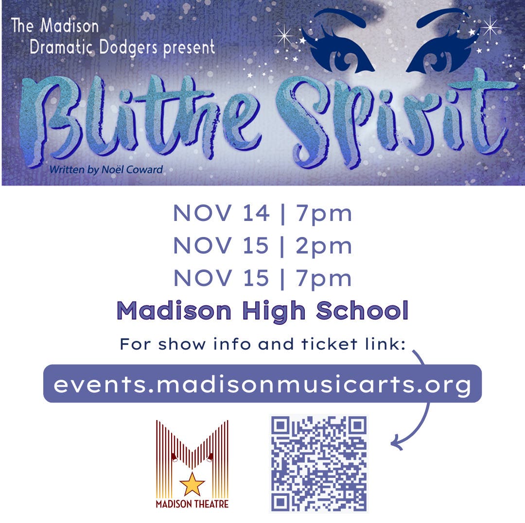 Madison High School Fall Play -- Blithe Spirit