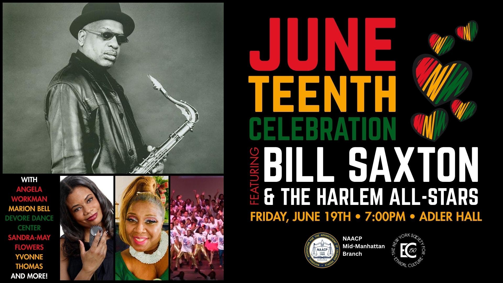 Juneteenth Celebration with NAACP Mid-Manhattan Branch and Ethical Culture
