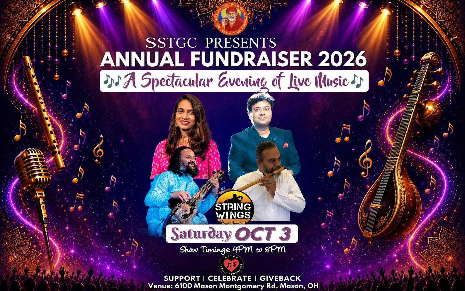 Saibaba Temple, Mason OH - Annual Concert