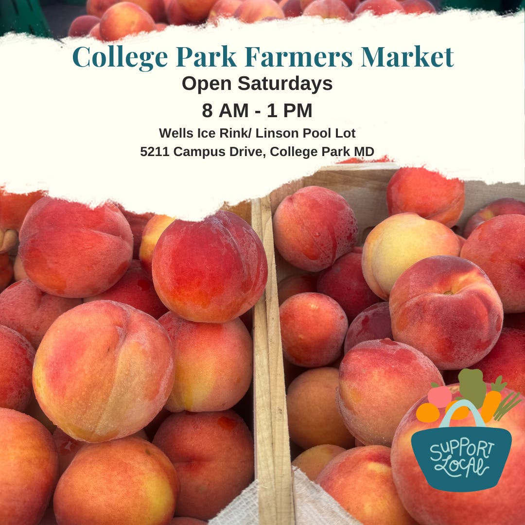 College Park Farmer's Market Saturday