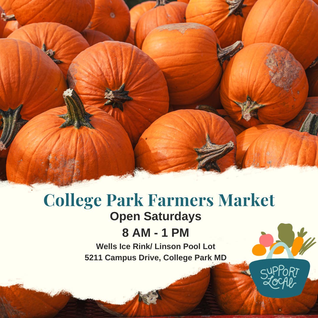 College Park Farmer's Market Saturday