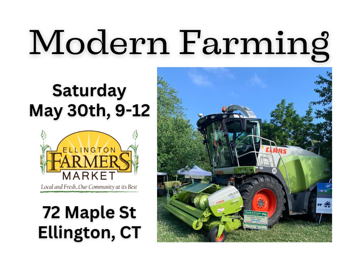 Modern Farming at the Ellington Farmers Market