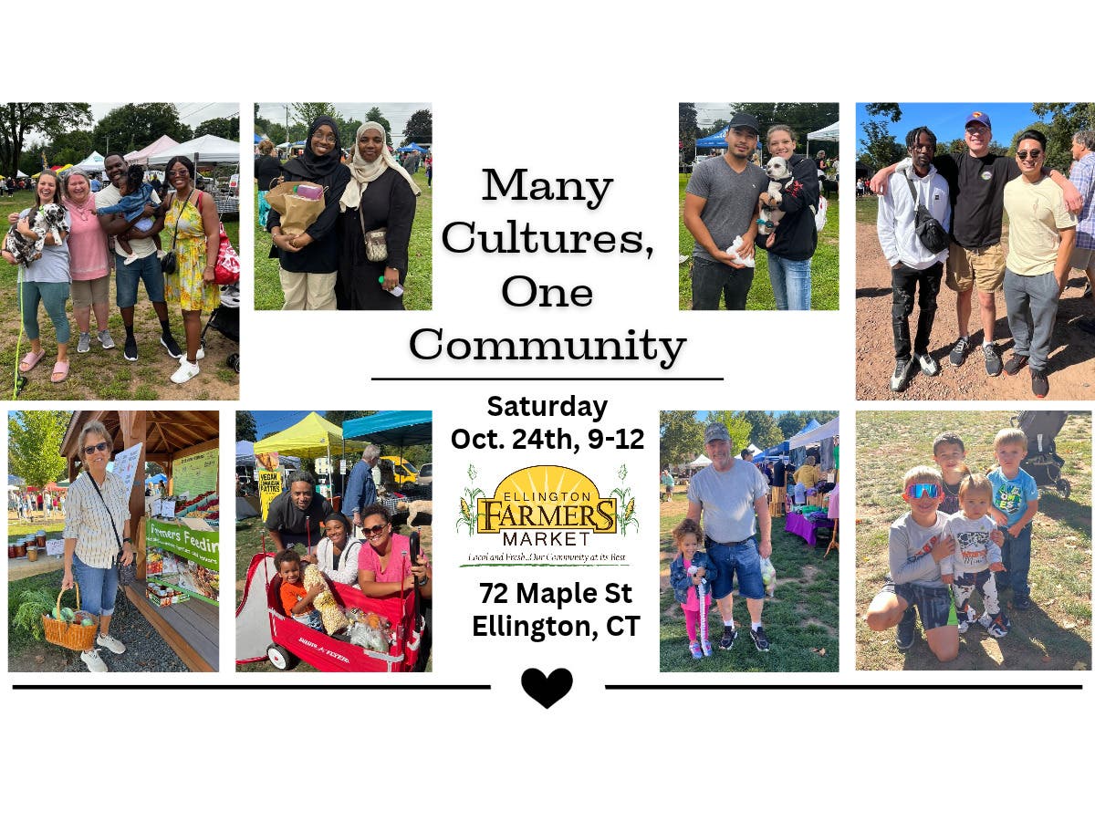 Many Cultures, One Community at the Ellington Farmers Market