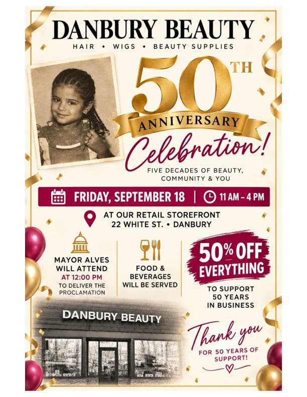 Danbury Beauty's 50th Anniversary Celebration