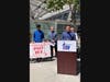 Cancer advocates gathered outside the San Francisco Federal Building to tell Congress the Time to Make Health Care More Affordable is PAST DUE.