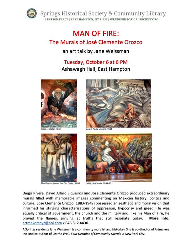Man of Fire: The Murals of José Clemente Orozco