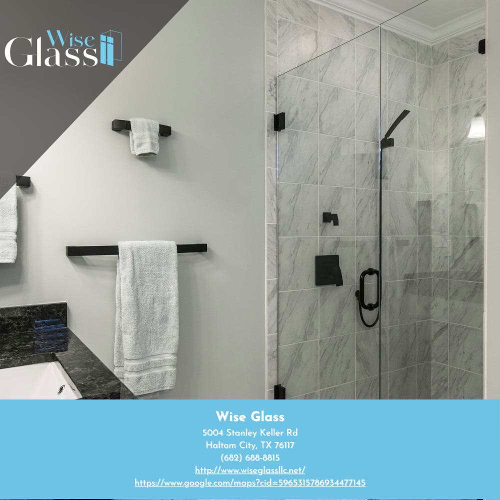 Fort Worth Bathrooms Get a Cleaner Look With Frameless Glass Showers