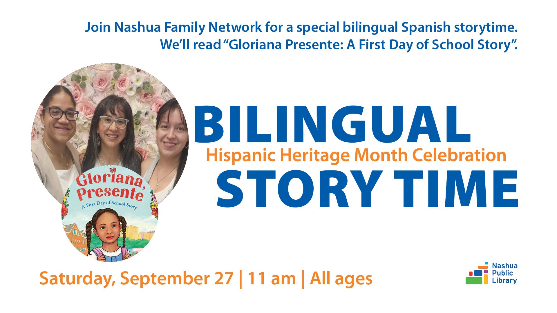 Hispanic Heritage Month: Bilingual Story Time