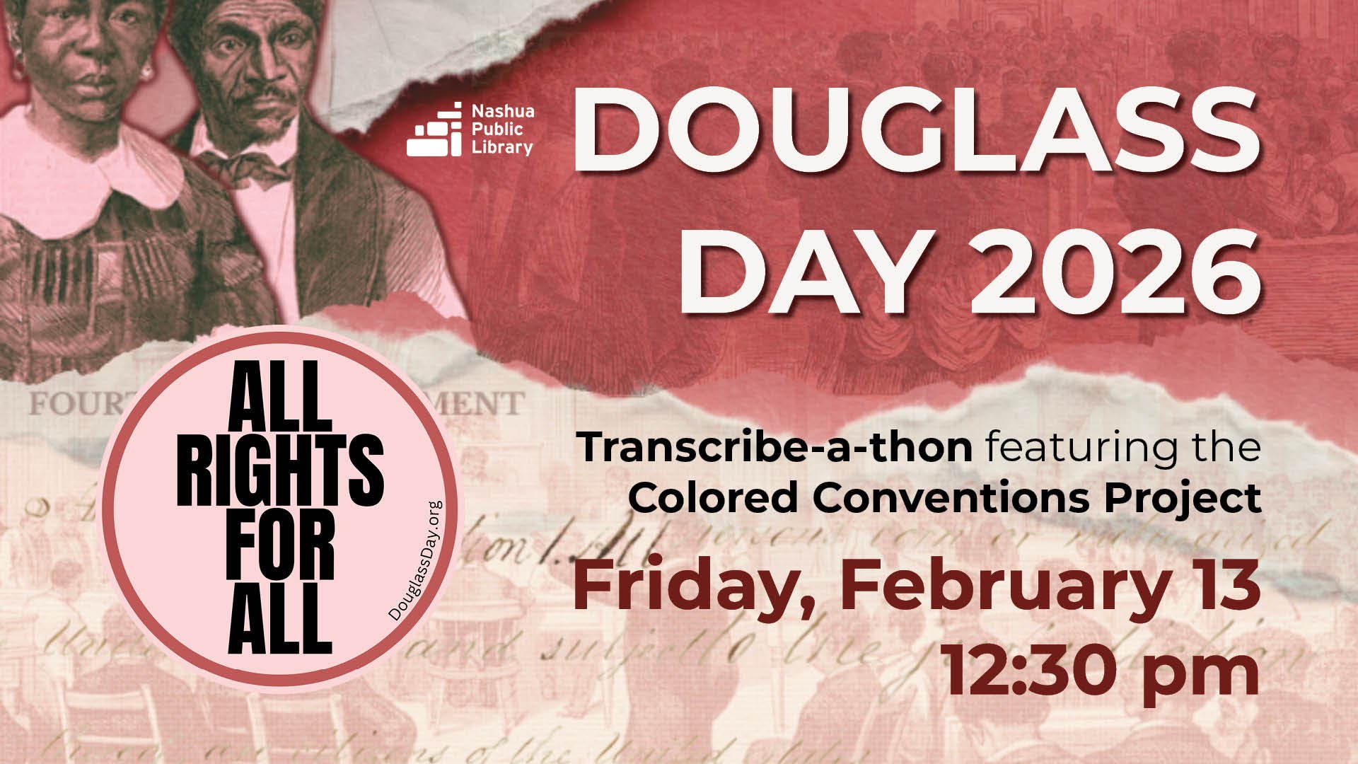 Douglass Day Transcribe-a-thon