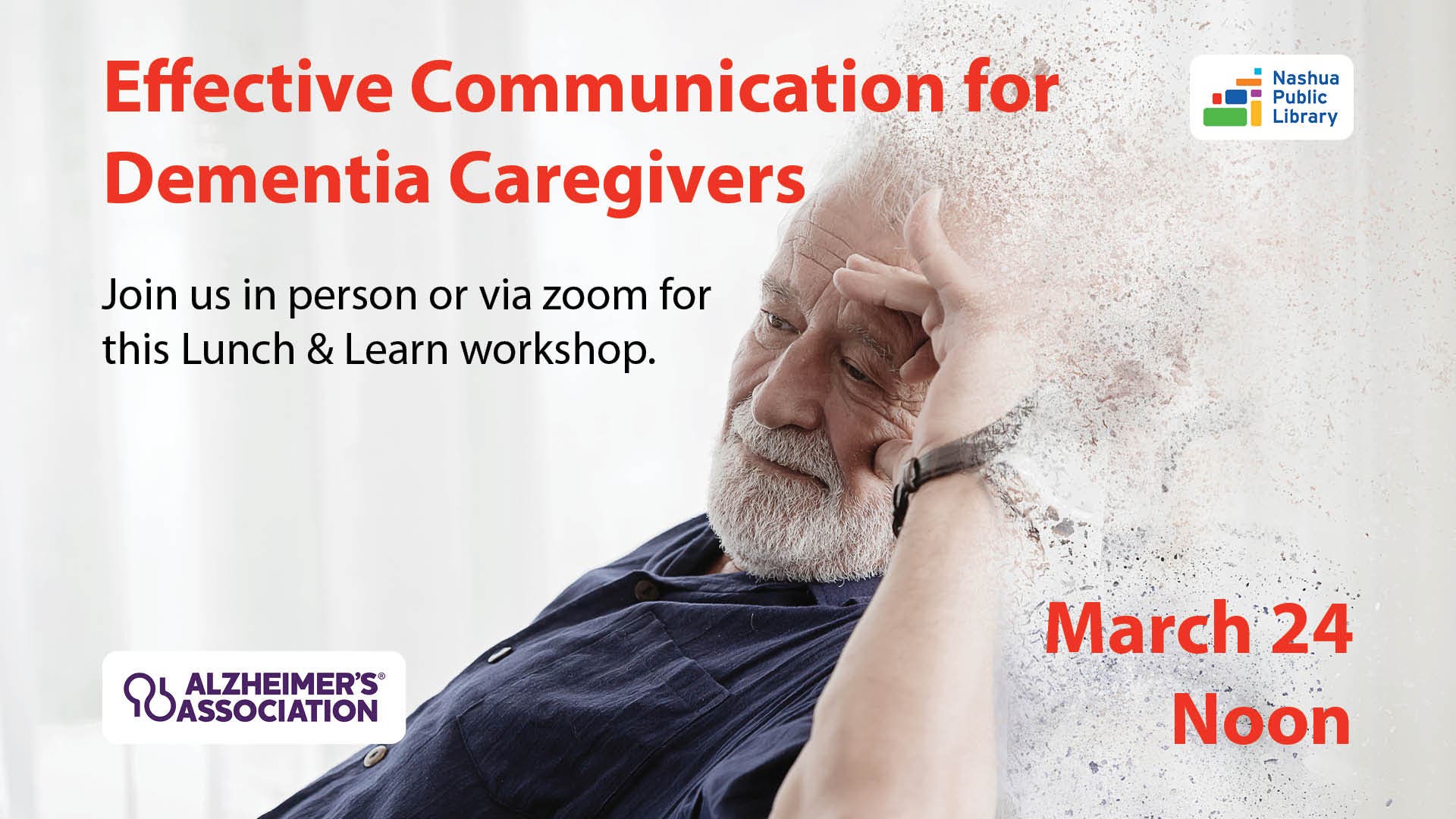 Lunch and Learn: Effective Communication for Dementia Caregivers