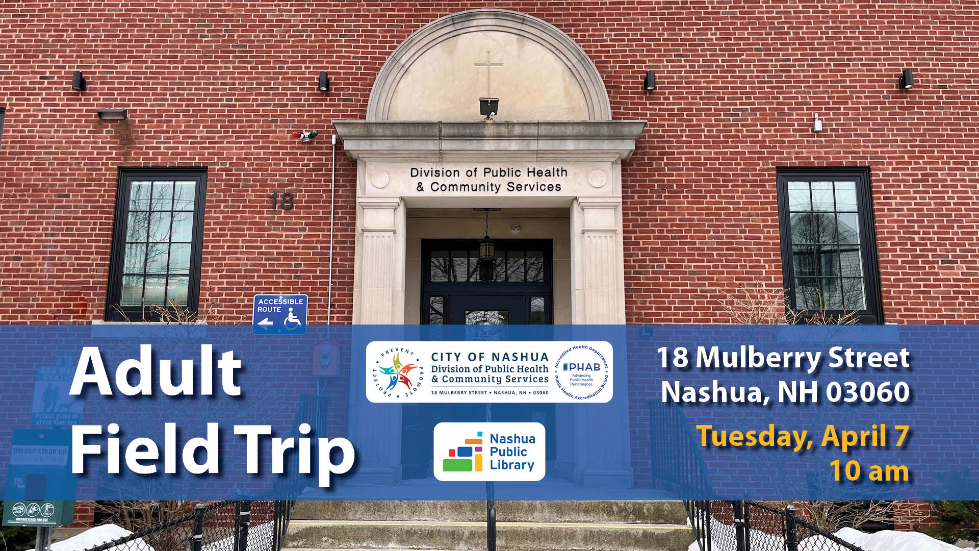 Adult Field Trip: Public Health & Community Services