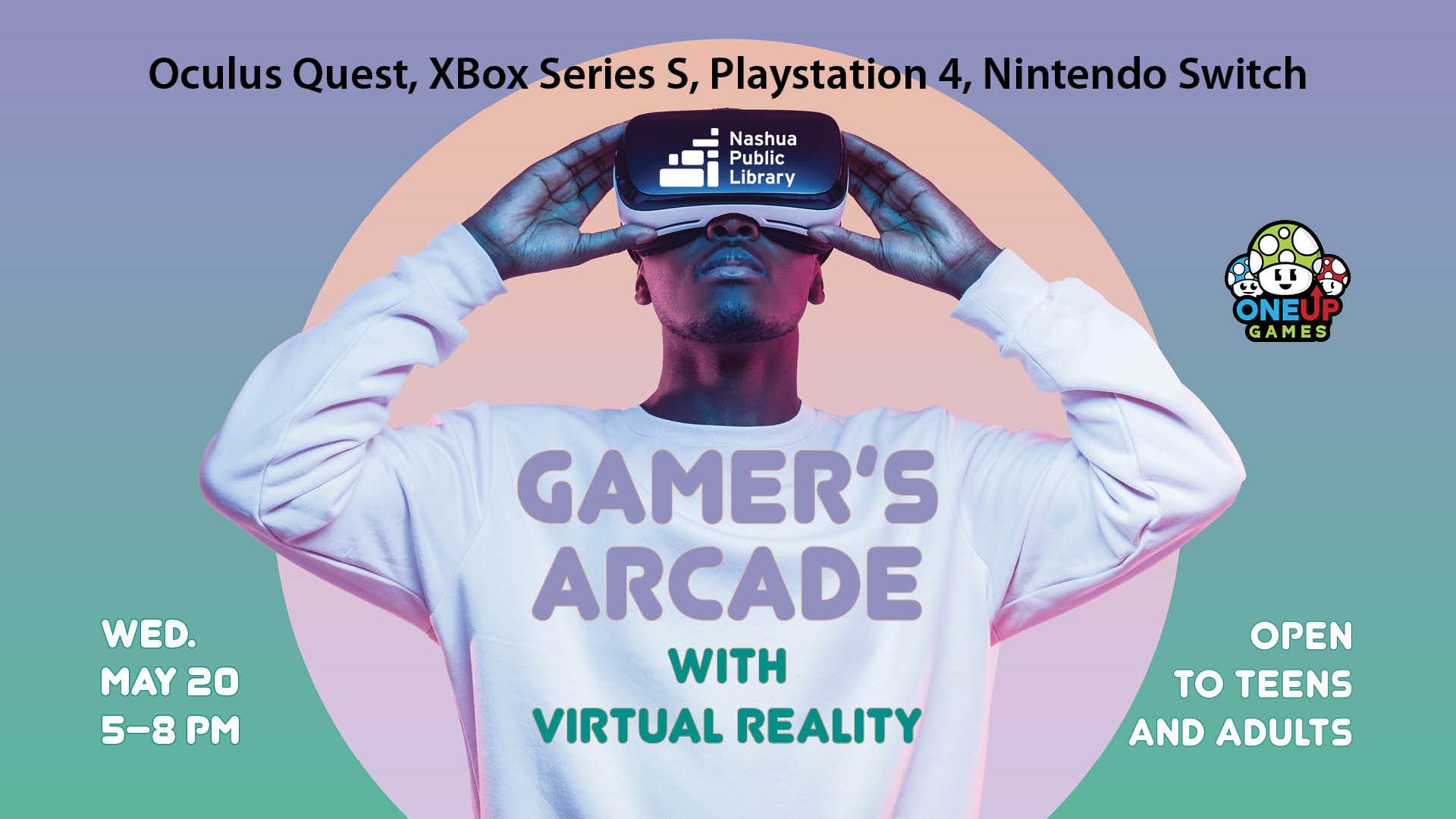 Gamer's Arcade with VR