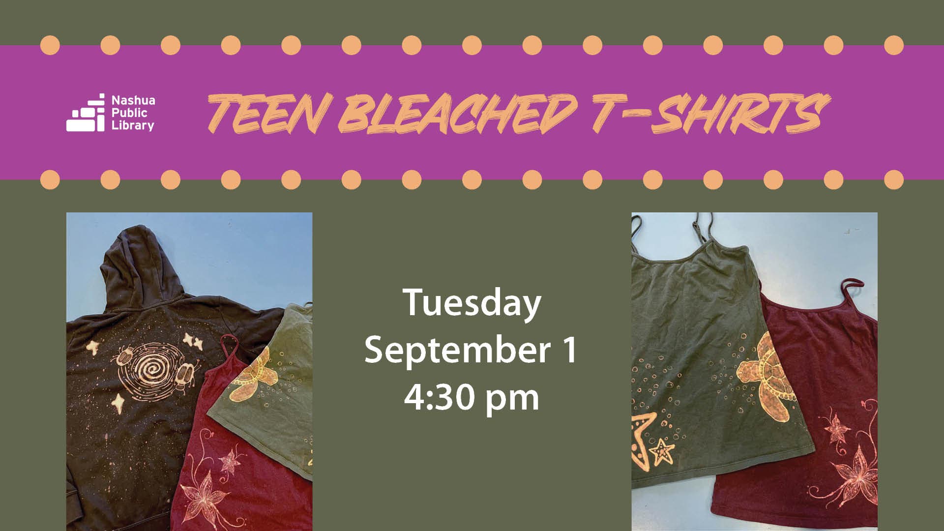 Teen: Bleached T-Shirts