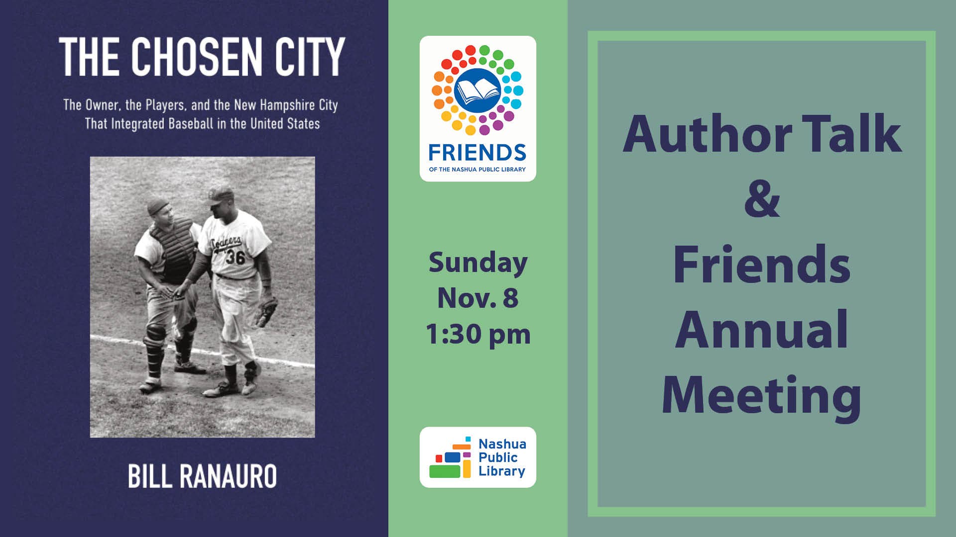 Author Talk: "The Chosen City" with Bill Ranauro