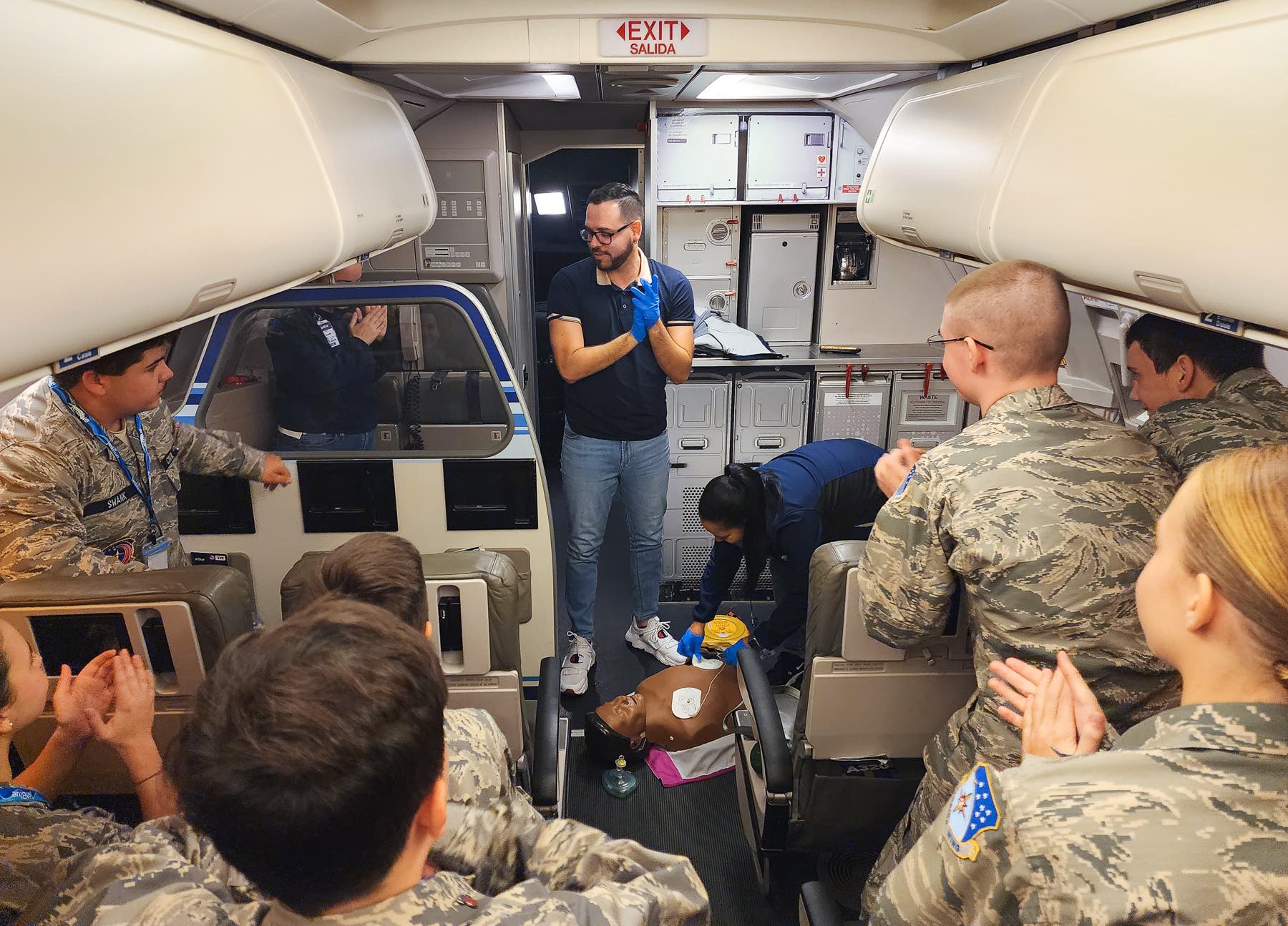 commercial aviation training with FLWG Civil Air Patrol cadets