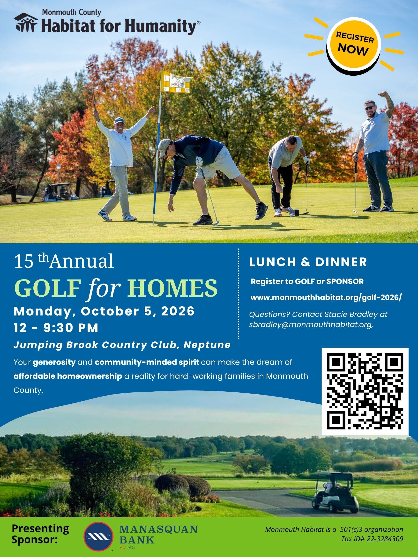 15th Annual Golf for Homes Outing