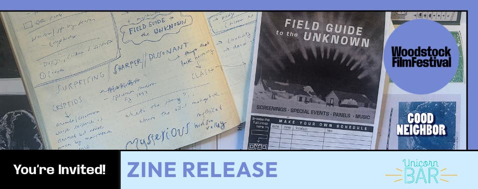 Woodstock Film Festival Zine Launch