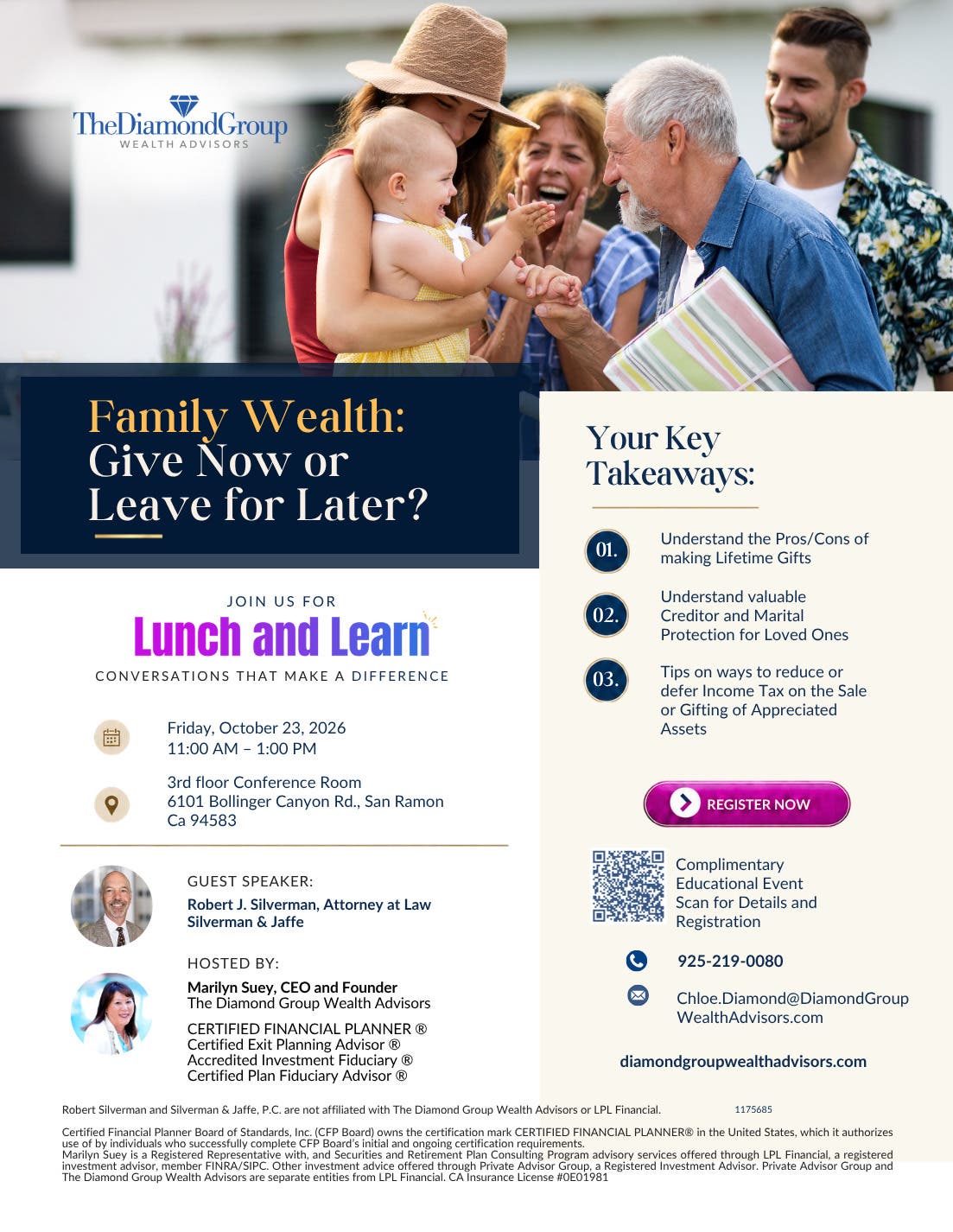 Family Wealth: Give Now or Leave for Later?
