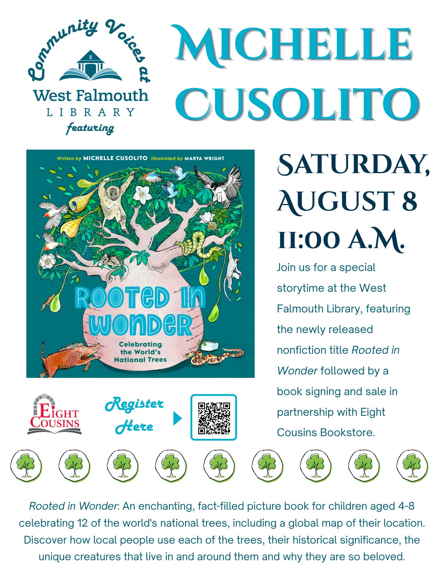 Special Storytime with Author Michelle Cusolito
