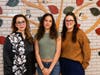 Art Teacher LeeAnn Palazzo, Phoebe Pinder, Art Teacher Maria Verni