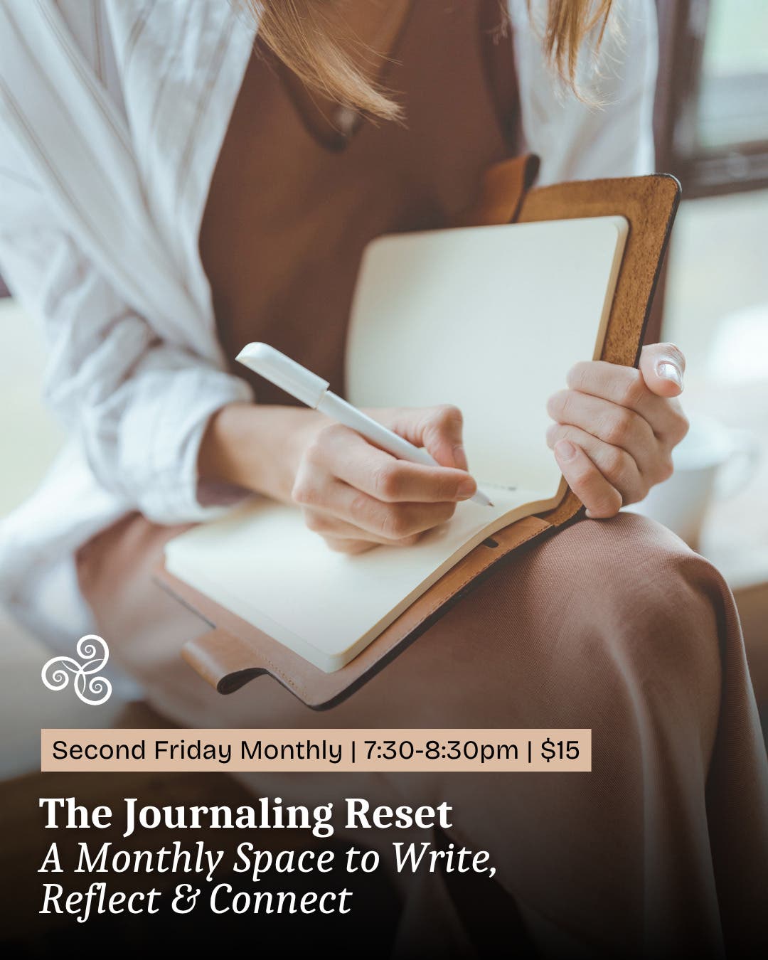 The Journaling Reset: A Monthly Space to Write, Reflect & Connect