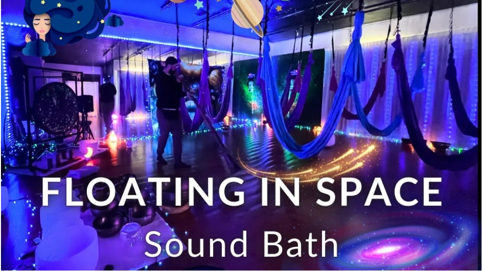 Floating In Space Sound Bath with Kelly