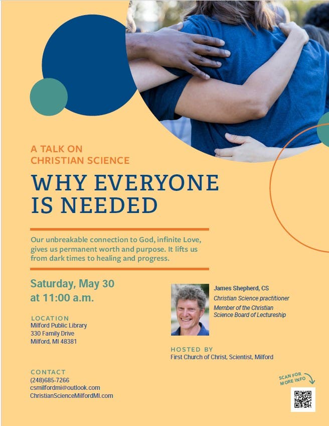 Why Everyone Is Needed
