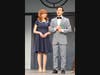 OHS Senior Frank Marrero and OHS sophomore Sasha Diament perform in "How to Succeed in Business Without Really Trying."